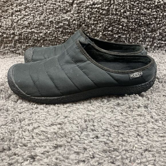 Keen Howser Slide Mules Loafers Clogs Shoes Mens Size 11.5 Black Slip On - Picture 1 of 8